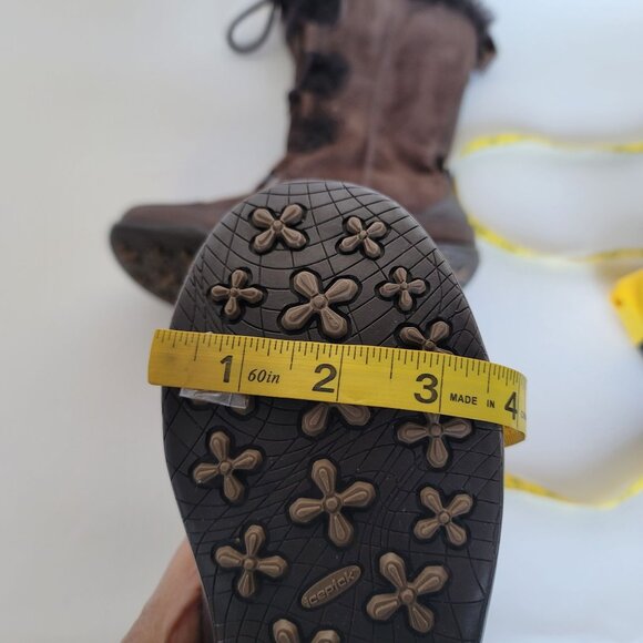 The North Face Abby III Waterproof Suede Leather Winter Boots. Size US 6/EU 37 - Picture 10 of 12